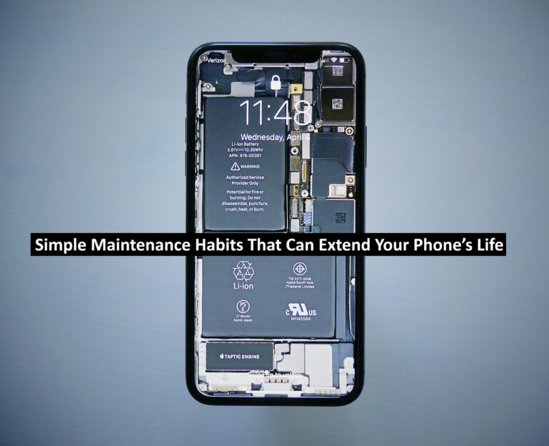 Simple Maintenance Habits